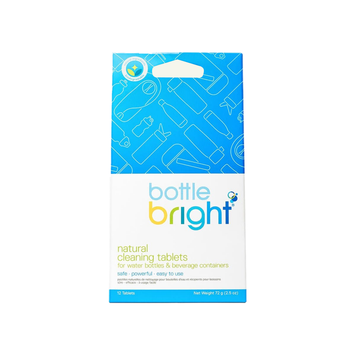 Bottle Bright Natural Cleaning Tablets FlasKap