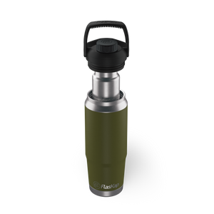 variant: black-+-green stainless-steel