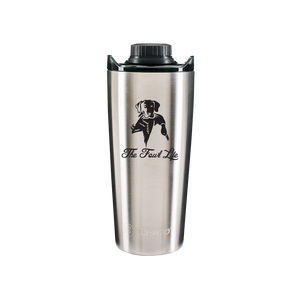 variant: Stainless Steel / Fowl Life Dog